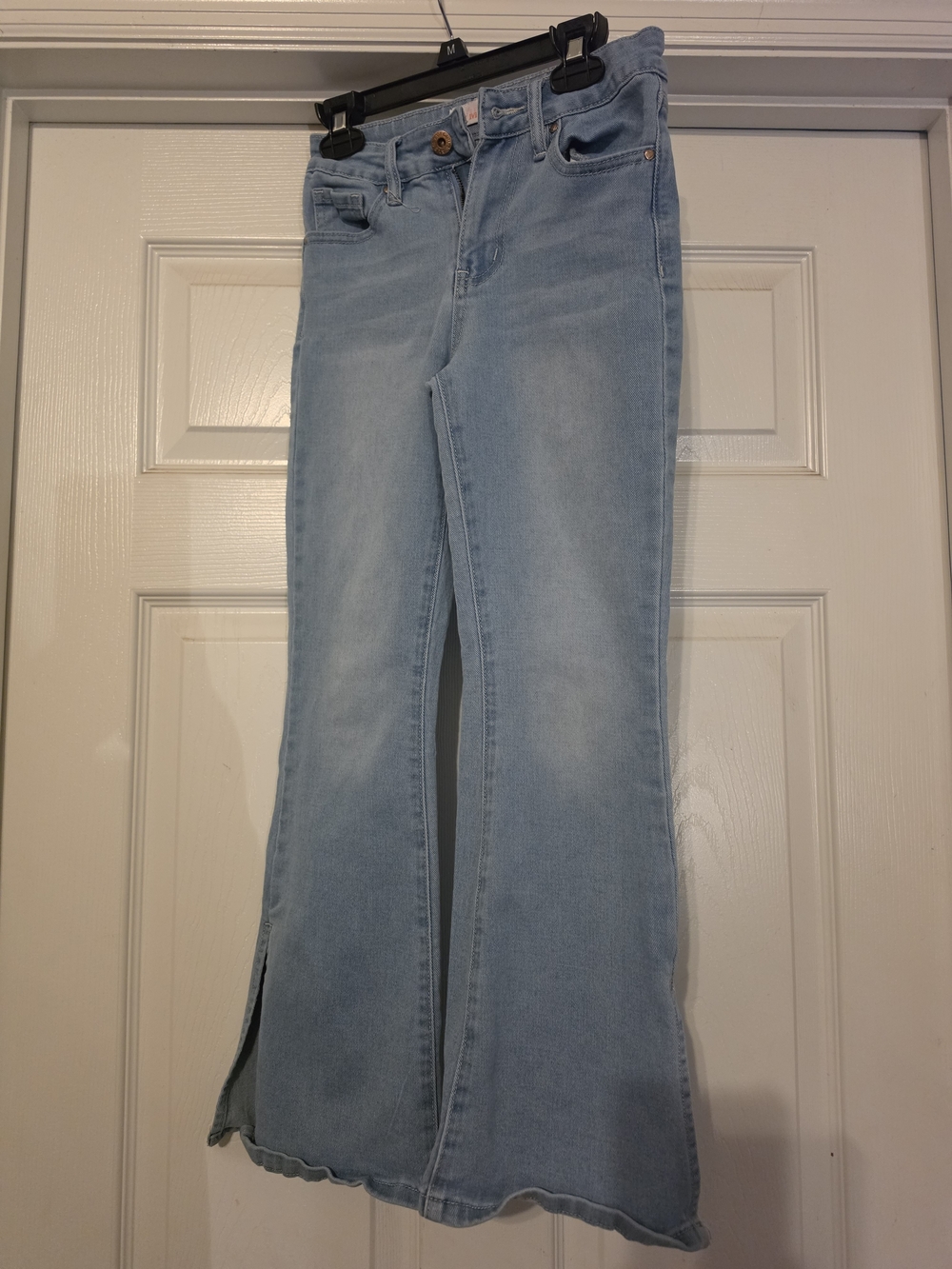 YMI Light Blue Girls' Flare Jeans